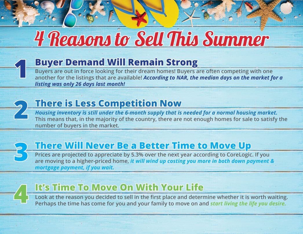 4 Reasons To Sell This Summer